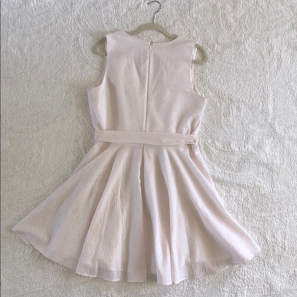 Maison Jules seersucker pink and white sun dress - Picture 4 of 8